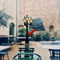 Seletti My Little Valentine lampada led da tavolo a batteria