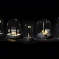 Seletti My Little Neighbour lampada led da tavolo