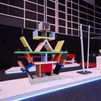 Memphis Buenos Aires floor lamp