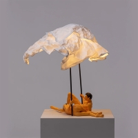 Seletti Love is a verb led table lamp