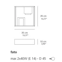 Artemide Fato Historical Table Lamp Or Showcase Designed By Gio