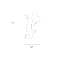 Seletti Chamaleon indoor led wall lamp