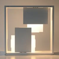 Artemide Fato Historical Table Lamp Or Showcase Designed By Gio