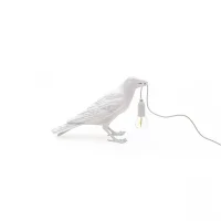 Seletti Bird Waiting lampada a led da tavolo