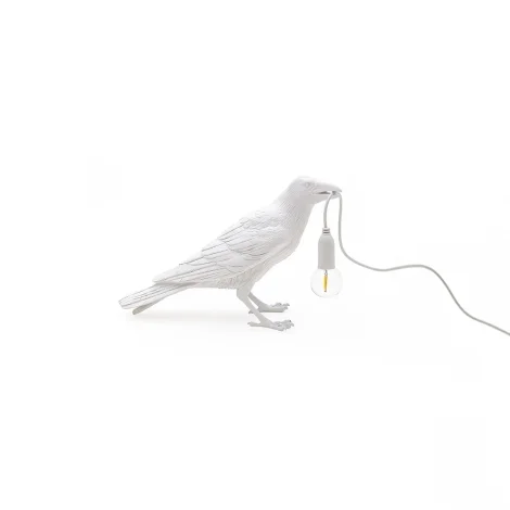 Seletti Bird Waiting lampada a led da tavolo