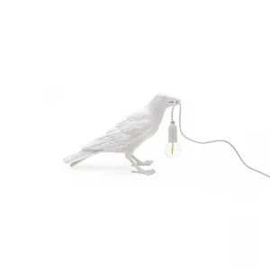 Seletti Bird Waiting lampada a led da tavolo