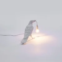Seletti Bird Waiting lampada a led da tavolo