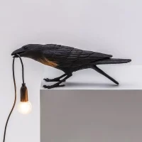 Seletti Bird Playing lampada a led da tavolo