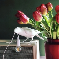 Seletti Bird Playing led table lamp