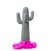 Gufram Boring Cactus x Cactus Fur Cover Pink limited edition