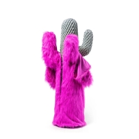 Gufram Boring Cactus x Cactus Fur Cover Rosa in edizione limitata