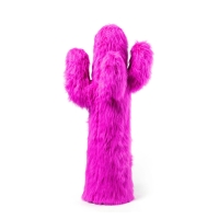 Gufram Boring Cactus x Cactus Fur Cover Rosa in edizione limitata