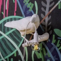 Seletti Bird Looking left led wall lamp