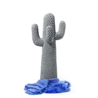 Gufram Boring Cactus x Cactus Fur Cover Blu in edizione limitata