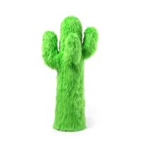 Gufram Boring Cactus x Cactus Fur Cover verde in edizione limitata