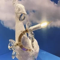 Seletti Peacock lampada a led da terra per interno