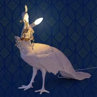 Seletti Peacock lampada a led da terra per interno