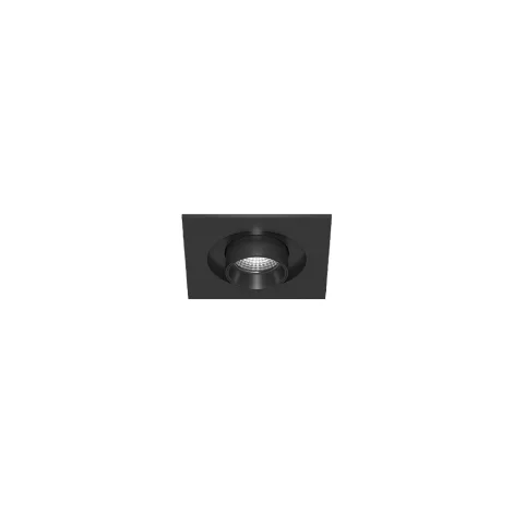 Beneito Faure Mini Oxo square 1 recessed ceiling spotlight