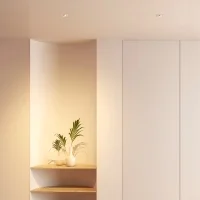 Beneito Faure Mini Oxo square 1 faretto da incasso soffitto
