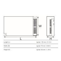 EldoLED ECOdrive 560/A led power supply 50W 150-1400mA Dimmable