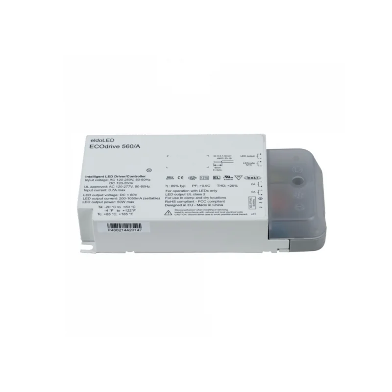 EldoLED ECOdrive 560/A alimentatore led 50W 150-1400mA Dimmerabile