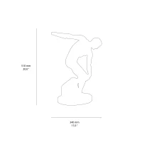 Seletti Discobolux lampada a led da tavolo per interno