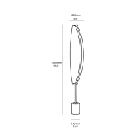 Maytoni Breeze lampada da terra