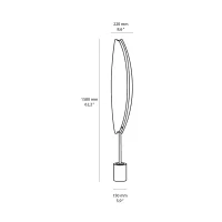 Maytoni Breeze lampada da terra