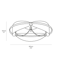 Maytoni Breeze lampada da soffitto