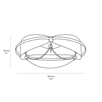 Maytoni Breeze lampada da soffitto