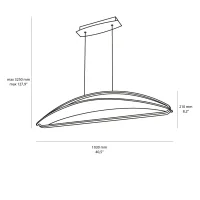 Maytoni Breeze lampada da sospensione