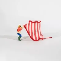 Seletti Circus Super Jimmy lampada a led da tavolo per interno