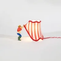 Seletti Circus Super Jimmy lampada a led da tavolo per interno