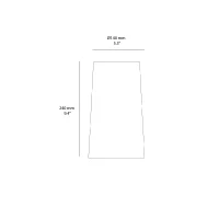 Astro Lighting Cone 240 paralume
