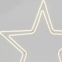 New Lamps Doppia Stella NEON LED 2D 36W 240V 60x60cm Luce