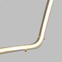 New Lamps Doppia Stella NEON LED 2D 36W 240V 60x60cm Luce