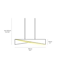 Cattaneo Kami suspension lamp
