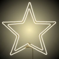 New Lamps Doppia Stella NEON LED 2D 36W 240V 60x60cm Luce