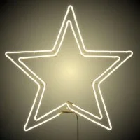 New Lamps Doppia Stella NEON LED 2D 36W 240V 60x60cm Luce