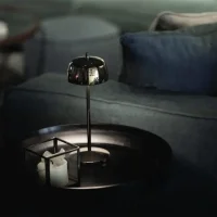 Zafferano Circe Chrome limited edition battery lamp