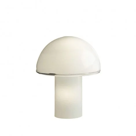 Artemide Onfale Table Lamp In Blown Glass Designed By Luciano