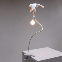 Seletti Sparrow Taking off indoor led table lamp