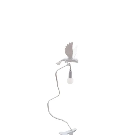 Seletti Sparrow Landing lampada a led da tavolo per interno