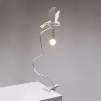 Seletti Sparrow Landing lampada a led da tavolo per interno