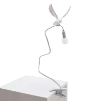 Seletti Sparrow Landing lampada a led da tavolo per interno