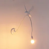 Seletti Sparrow Landing indoor led wall lamp