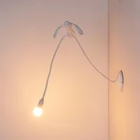 Seletti Sparrow Taking off lampada a led da parete per interno