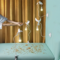 Seletti Sparrow Landing indoor led table lamp