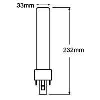 Duralamp G23 Duralux S LED 9W 220-240V Bulb 930 lumens