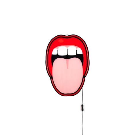 Seletti Tongue Led lampada da parete